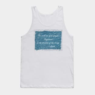 Forgiveness Gandhi Quote Tank Top